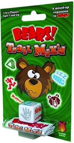 Fireside Games Bears Trail Mix'd Dice Game -Folkmanis Toys Shop 51FH8OPXKBL