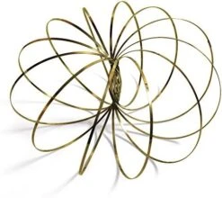 Original GeoFlux Mesmerizing 3-D Kinetic Sculpture & Interactive Spring Toy (Duo: 1 Large + 1 Finger-Size) -Folkmanis Toys Shop 51FHvmk tgL. AC