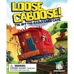 Loose Caboose! The Off-The-Rails Card Game -Folkmanis Toys Shop 51FNz7vti0L