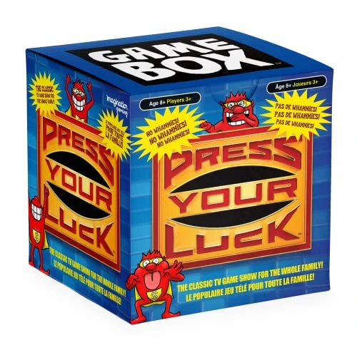 Press Your Luck Game Box, Full Of Trivia, Tactics, Choices, & Chances, Play With Family & Friends, Classic TV Game Show Travel-Friendly Entertainment 7 Press Your Luck Game Box, Full Of Trivia, Tactics, Choices, & Chances, Play With Family & Friends, Classic TV Game Show Travel-Friendly Entertainment - Image 5