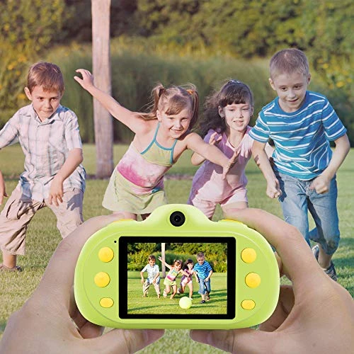 WeniChen Dual 8MP Lens Kids Camera 1080P HD Digital Camcorder Multi-Functional Children's Toy MP3 Video Player Game Player With 2.4 Inch IPS Screen For 3-10 Year Old Boy Girl Birthday Gift (Green) 9 WeniChen Dual 8MP Lens Kids Camera 1080P HD Digital Camcorder Multi-Functional Children's Toy MP3 Video Player Game Player With 2.4 Inch IPS Screen For 3-10 Year Old Boy Girl Birthday Gift (Green) - Image 7