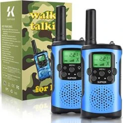 Walkie Talkies For Kids 3Pack, 22 Channels 2 Way Radio Kids Talks Toy For 3 To 12 Year Old Boys Girls Gift, 3 Miles Long Range For Outdoor Camping Game -Folkmanis Toys Shop 51FZNXIm43L. AC