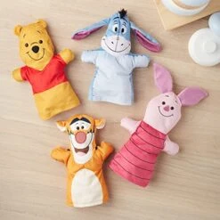 Melissa & Doug Disney Winnie The Pooh Soft & Cuddly Hand Puppets - Winnie The Pooh Toys, Soft Hand Puppets For Kids Ages 2+ -Folkmanis Toys Shop 51FglBcOjPL