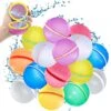 SOPPYCID Reusable Water Balloons, Magnetic Self Sealing Quick Fill Water Balloons, Latex-Free Silicone Water Balloons, No Pick UP After Water Fight Games, Summer Toys For Kids Adults (Classic-15 Pcs) 2 SOPPYCID Reusable Water Balloons, Magnetic Self Sealing Quick Fill Water Balloons, Latex-Free Silicone Water Balloons, No Pick UP After Water Fight Games, Summer Toys For Kids Adults (Classic-15 Pcs) -Folkmanis Toys Shop 51FoNHeu2FL