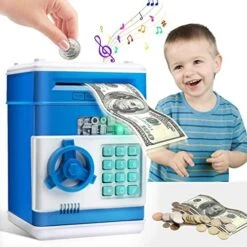 Pink Piggy Bank Cash Coin Can ATM Bank Electronic Coin Money Bank Money Saving Box For Teen Girl Toy Age 4 8 10 12 With Password Code Lock For Kids 4 7 8 9 10 11 Year Old Girl Gift Hot Best Gifts Idea -Folkmanis Toys Shop 51FrjZeO2L. AC