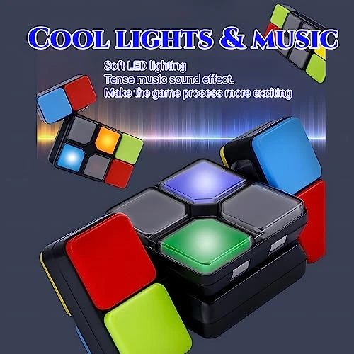 Flipslide Game, Electronic Handheld Game, Electronic Cube, Puzzle Logic Flip Slide Toys,Suitable For Children And Adults Family Fun Games, Gifts. 4 Flipslide Game, Electronic Handheld Game, Electronic Cube, Puzzle Logic Flip Slide Toys,Suitable For Children And Adults Family Fun Games, Gifts. - Image 2