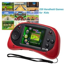 Kids Handheld Games 16 Bit Retro Video Games Console With 220 HD Electronic Games - 2.5'' LCD Portable Travel Games Entertainment Gifts For Boys Girls Ages 4-12 (Classic Red) 11 Kids Handheld Games 16 Bit Retro Video Games Console With 220 HD Electronic Games - 2.5'' LCD Portable Travel Games Entertainment Gifts For Boys Girls Ages 4-12 (Classic Red) -Folkmanis Toys Shop 51G3pVitFdL