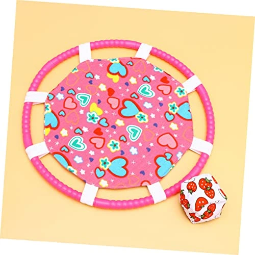 Ibasenice 3 Sets Throw Ball Toy Toy Educational Toys Puzzle Toys Balls Catching Toys Toss Game Toys Balls Toys Cloth Sandbag Outdoor Pink Toy 5 Ibasenice 3 Sets Throw Ball Toy Toy Educational Toys Puzzle Toys Balls Catching Toys Toss Game Toys Balls Toys Cloth Sandbag Outdoor Pink Toy - Image 3