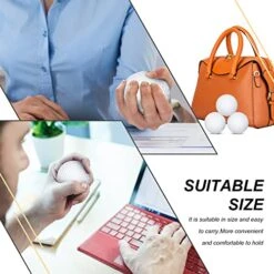 Zubebe Golf Stress Ball Golf Party Favors Mini Soft Foam Stress Balls For Adults Bulk Sports Stress Relief Balls For Teens Prizes Decoration Present Golf Toys (8 Pack) -Folkmanis Toys Shop 51G6O1q4J7L