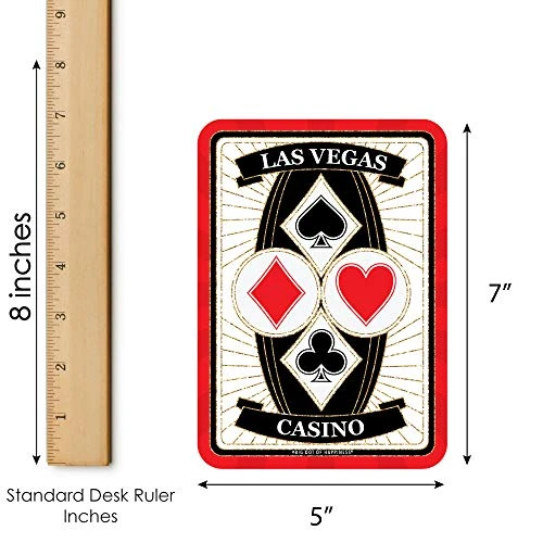 Big Dot Of Happiness Las Vegas - Bar Bingo Cards And Markers - Casino Party Bingo Game - Set Of 18 5 Big Dot Of Happiness Las Vegas - Bar Bingo Cards And Markers - Casino Party Bingo Game - Set Of 18 - Image 3