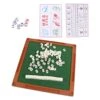 NUOBESTY Outdoor Toys Outdoor Playset 1 Set Miniature Chinese Mahjong Game Set Portable Jongg Game Family Board Game With Folding Table For Outdoor Picnic Travel Outdoor Toys Outdoor Playset -Folkmanis Toys Shop 51GJYTAZhYL