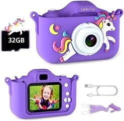 Kids Camera For Girls And Boys, Upgrade HD Digital Camera With Soft Silicone Cover, Toddler Camera Birthday Gifts Toys For Age 3 4 5 6 7 8 9 10 11 12,32GB SD Card,Video Recorder 1080P 19 Kids Camera For Girls And Boys, Upgrade HD Digital Camera With Soft Silicone Cover, Toddler Camera Birthday Gifts Toys For Age 3 4 5 6 7 8 9 10 11 12,32GB SD Card,Video Recorder 1080P -Folkmanis Toys Shop 51Gfd8gmBqL. AC