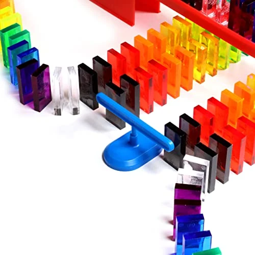 Bulk Dominoes Pro-Domino Kit | Dominoes Set, STEM STEAM Small Toys, Family Games For Kids, Kids Toys And Games, Building, Toppling, Chain Reaction Sets (The Artisan) 4 Bulk Dominoes Pro-Domino Kit | Dominoes Set, STEM STEAM Small Toys, Family Games For Kids, Kids Toys And Games, Building, Toppling, Chain Reaction Sets (The Artisan) - Image 2