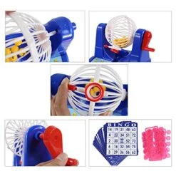 Zhenleisier Lottery Lucky Balls Bingo Game Machine Set Desktop Interactive Development Educational Kids Toy Gift 14 Zhenleisier Lottery Lucky Balls Bingo Game Machine Set Desktop Interactive Development Educational Kids Toy Gift -Folkmanis Toys Shop 51Glogxgx6L