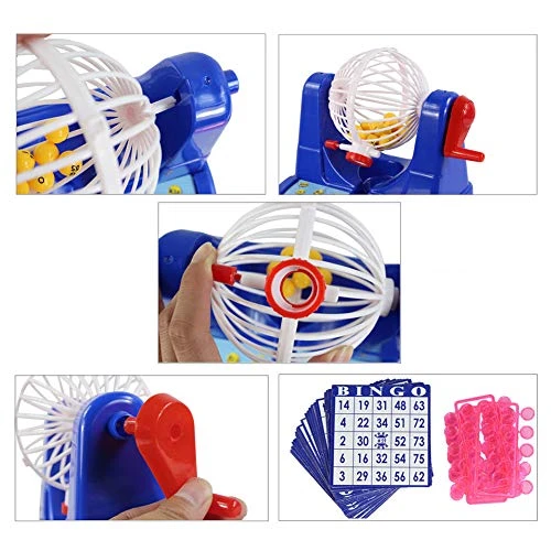 Zhenleisier Lottery Lucky Balls Bingo Game Machine Set Desktop Interactive Development Educational Kids Toy Gift 7 Zhenleisier Lottery Lucky Balls Bingo Game Machine Set Desktop Interactive Development Educational Kids Toy Gift - Image 5