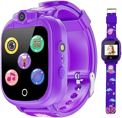 PROGRACE Kids Smart Watches With 90°Rotatable Camera Smartwatch Touch Screen Kids Watch Music Pedometer Flashlight Games Alarm Clock Digital Wrist Watch Gift For Boys Age 3-12 Years Old Boy Toys Blue 10 PROGRACE Kids Smart Watches With 90°Rotatable Camera Smartwatch Touch Screen Kids Watch Music Pedometer Flashlight Games Alarm Clock Digital Wrist Watch Gift For Boys Age 3-12 Years Old Boy Toys Blue - Image 8