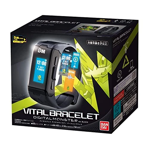 Digimon Vital Bracelet | Interactive Fitness Tracker With Step Counter, Heart Rate Monitor, Digital Watch And Virtual Pet | Train Your Digimon And Battle Your Friends | Colour Black (Free APP) 6 Digimon Vital Bracelet | Interactive Fitness Tracker With Step Counter, Heart Rate Monitor, Digital Watch And Virtual Pet | Train Your Digimon And Battle Your Friends | Colour Black (Free APP) - Image 4