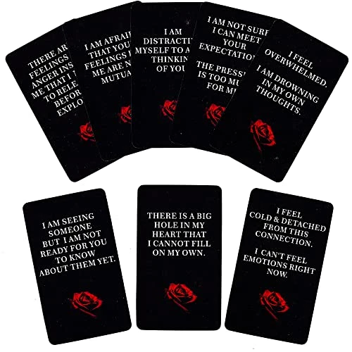 ChaseDream Love Oracle Cards, Dark Confessions Of The Soul Oracle Deck, Oracle Cards For Beginners,Including Desires, Darkness, And Divine Intervention 6 ChaseDream Love Oracle Cards, Dark Confessions Of The Soul Oracle Deck, Oracle Cards For Beginners,Including Desires, Darkness, And Divine Intervention - Image 4