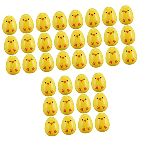 ABOOFAN 36 Pcs Chicken Printing Eggs White Plastic Eggs Stuffed Toys Mini Toy Games Eggs Plastic Eater Eggs Creative Egg Package Easter Accessories Plastic Eggshells Child Egg Bun 3 ABOOFAN 36 Pcs Chicken Printing Eggs White Plastic Eggs Stuffed Toys Mini Toy Games Eggs Plastic Eater Eggs Creative Egg Package Easter Accessories Plastic Eggshells Child Egg Bun