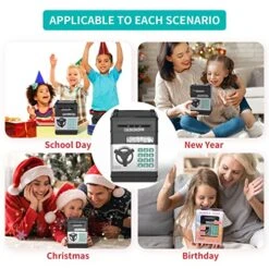 Electronic Password Piggy Banks For Child, Auto Money Bank Scroll Paper Money Cash Dollar Saving Box ATM Coin Jar,Birthday Halloween Christmas Hot Gifts Boys Girls Toddler Children Toys Age 3 4 5 8 -Folkmanis Toys Shop 51HEafuzGOL