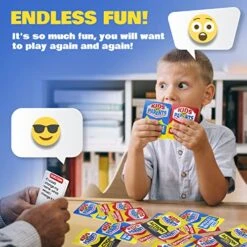 Kids VS Parents - Family Game For Kids And Adults | Games For Family Game Night | Kids Games Ages 4-12 (200 Conversation Starter Cards, 10-90 Minutes Play Time) 8 Kids VS Parents - Family Game For Kids And Adults | Games For Family Game Night | Kids Games Ages 4-12 (200 Conversation Starter Cards, 10-90 Minutes Play Time) -Folkmanis Toys Shop 51HUYmC9qDL