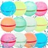 Reusable Water Balloons Refillable Magnetic Self Sealing Water Balloons For Kids, Soft Silicone Summer Toys Water Balloons, Cute Tiger Style Water Bollons, Water Fight Games, Water Park, Pool Beach -Folkmanis Toys Shop 51HZ3O3GMBL
