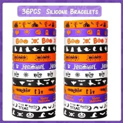 MGparty Halloween Party Favors, 72Pcs Slap Bracelets Rubber Wristbands Halloween Toys For Kids Halloween Party Supplies Decorations Treat Bags Gifts Goodie Bags Filler 12 MGparty Halloween Party Favors, 72Pcs Slap Bracelets Rubber Wristbands Halloween Toys For Kids Halloween Party Supplies Decorations Treat Bags Gifts Goodie Bags Filler -Folkmanis Toys Shop 51Hc4zOefBL