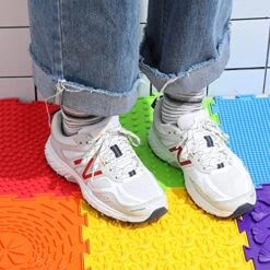 7 Pcs Sensory Mat Massage Game Mats Foot Massage Mat For Kids Autistic Children Orthopedic Massage Puzzle Floor Mats Sensory Room Items Indoor 15 7 Pcs Sensory Mat Massage Game Mats Foot Massage Mat For Kids Autistic Children Orthopedic Massage Puzzle Floor Mats Sensory Room Items Indoor -Folkmanis Toys Shop 51HeOuvJjiL