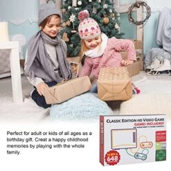 Classic Retro Game Console HDMI Input, Mini Plug And Play Video Game Built-in 648 Retro Games Dual Players Mode For Dual Players Kids, Adult, Children Gift, Valentine/Birthday Gift 10 Classic Retro Game Console HDMI Input, Mini Plug And Play Video Game Built-in 648 Retro Games Dual Players Mode For Dual Players Kids, Adult, Children Gift, Valentine/Birthday Gift -Folkmanis Toys Shop 51HlHTXJEdL