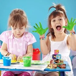 QICI 86Pcs Princess Slap Bracelet Set Include 36Pcs Slap Bracelet And 50Pcs Princess Stickers, Princess Themed Birthday Party Favors 14 QICI 86Pcs Princess Slap Bracelet Set Include 36Pcs Slap Bracelet And 50Pcs Princess Stickers, Princess Themed Birthday Party Favors -Folkmanis Toys Shop 51HrNEaWUpL