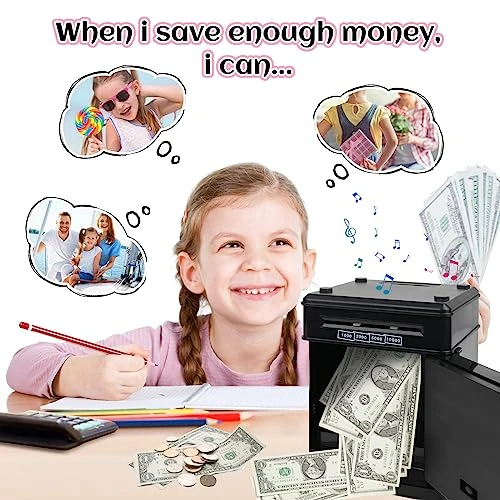 Cash Coin Can ATM Bank,Toys For Ages 8-13, Gifts For Boys 8-12, Girls For 6-12 Years Old, Girl Gifts Age 8-12, The Best Gifts For Kids(Blue) 8 Cash Coin Can ATM Bank,Toys For Ages 8-13, Gifts For Boys 8-12, Girls For 6-12 Years Old, Girl Gifts Age 8-12, The Best Gifts For Kids(Blue) - Image 6
