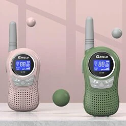 Qniglo Rechargeable Walkie Talkies For Adults, Kids Walkie Talkies 4 Pack With 𝗟𝗶-𝗶𝗼𝗻 𝗕𝗮𝘁𝘁𝗲𝗿𝘆, Outdoor Camping Spy Games For Family, Toys For Boys Girls Halloween Xmas Birthday Gifts -Folkmanis Toys Shop 51HuVItwExL