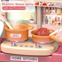 DeAO Kitchen Playset Toy,Play Kitchen Set Role Playing Game Pretend Food And Cooking Playset,Kitchen Accessories Set For 3 4 5 Years Old Girls Boys 11 DeAO Kitchen Playset Toy,Play Kitchen Set Role Playing Game Pretend Food And Cooking Playset,Kitchen Accessories Set For 3 4 5 Years Old Girls Boys -Folkmanis Toys Shop 51HzaZ5raqL