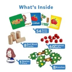 Skillmatics Newton's Tree | Fun Family Game Of A Tumbling Tree | Balancing, Stacking, Strategy And Skill Building | Gifts For 6 Year Olds And Up -Folkmanis Toys Shop 51I4jF3RI8L