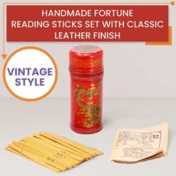 Mudra Crafts Chinese Fortune Sticks In English Chinese – Kau Chim Sticks - Chinese Fortune Telling Sticks With Book Chien Tung In Leather Box For Fortune Telling Games 7 Mudra Crafts Chinese Fortune Sticks In English Chinese – Kau Chim Sticks - Chinese Fortune Telling Sticks With Book Chien Tung In Leather Box For Fortune Telling Games -Folkmanis Toys Shop 51IFlLrVmbL