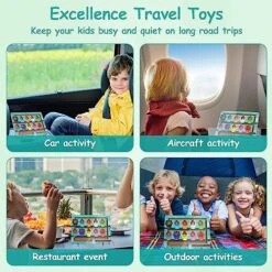 Hcqxnsl Magnetic Color And Number Maze,Toddler Wooden Magnet Board Puzzles Toy With Magnetic Pen Color Matching Sorting Game Educational Matching Games Fine Motor Skills Toys For Kids Boys Girls. -Folkmanis Toys Shop 51IGBQS2umL