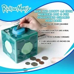 Surreal Entertainment PW-RM-MSCB Rick And Morty MR.Meeseeks Box Paperweight, Multicolor -Folkmanis Toys Shop 51IIQYRYa4L