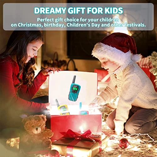 Walkie Talkies For Kids, Toys For 3-12 Year Old Boys Girls, 22 Channels 2 Miles Long Range Kids Walkie Talkies, Christmas Birthday Gifts Toys For Kids 3 Pack 7 Walkie Talkies For Kids, Toys For 3-12 Year Old Boys Girls, 22 Channels 2 Miles Long Range Kids Walkie Talkies, Christmas Birthday Gifts Toys For Kids 3 Pack - Image 5