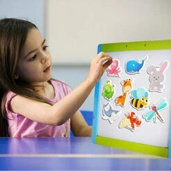 Refrigerator Magnets For Kids 64 PCS Animals Magnets Toys -Dinosaurs Insect Ocean Sea Animal Magnets - Foam Animal -Fridge Magnets For Toddlers Educational Toy For Preschool Learning -Folkmanis Toys Shop 51IOCXc6nFL