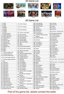 XFUNY. Arcade Game Console 1080P 3D & 2D Games 8000 In 1 Pandora's Box 3D 2 Players Arcade Machine With Arcade Joystick Support Expand Games 8000+ For PC / Laptop / TV / PS3 (A) 11 XFUNY. Arcade Game Console 1080P 3D & 2D Games 8000 In 1 Pandora's Box 3D 2 Players Arcade Machine With Arcade Joystick Support Expand Games 8000+ For PC / Laptop / TV / PS3 (A) -Folkmanis Toys Shop 51IRcDNFAhL