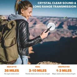 Walkie Talkies For Adults Long Range-Wishouse Rechargeable Portable 2 Way Radios,Hiking Accessories Camping Gear Toys For Kids With Lamp,SOS Siren,NOAA Weather Alert,VOX,Easy To Use,Walky Talky 4 Pack -Folkmanis Toys Shop 51IWPXo5sUL 1