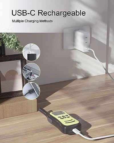 QUOLIX 2 Way Radios Walkie Talkies For Kids Long Range Rechargeable Kids Walkie Talkies 2 Pack, Perfect Kids Outdoor Toys Easter Christmas Birthday Gifts For Boys Girls Age 3-12 For Camping Hiking 7 QUOLIX 2 Way Radios Walkie Talkies For Kids Long Range Rechargeable Kids Walkie Talkies 2 Pack, Perfect Kids Outdoor Toys Easter Christmas Birthday Gifts For Boys Girls Age 3-12 For Camping Hiking - Image 5