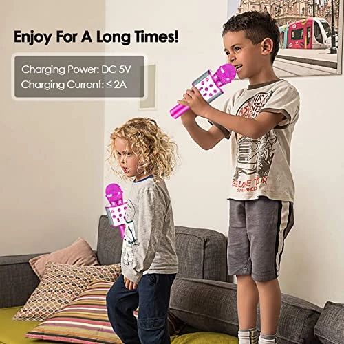 SEPHIX Bluetooth Portable Karaoke Microphone - Best Gifts For Kids 4 SEPHIX Bluetooth Portable Karaoke Microphone - Best Gifts For Kids - Image 2
