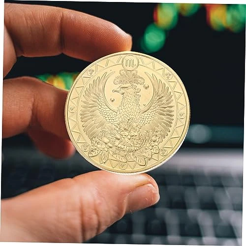 ABOOFAN 3pcs Collection Game Coins Metal Side Decision Double Commemorative Wishing Lucky Decorative Iraqi Coin Constellations Dinar Kids Antique Collective Maker Golden For Constellation 7 ABOOFAN 3pcs Collection Game Coins Metal Side Decision Double Commemorative Wishing Lucky Decorative Iraqi Coin Constellations Dinar Kids Antique Collective Maker Golden For Constellation - Image 5