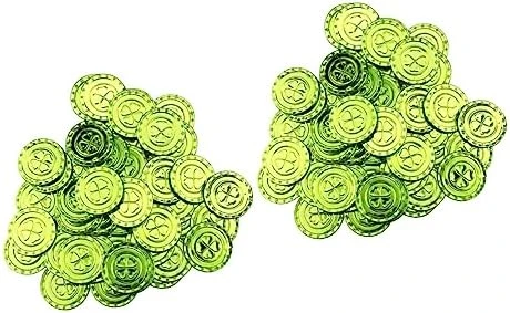 SAFIGLE 200 Pcs Coins For Kids Pirate Toys Plastic Coins Game Coins Gold Game Coins Plastic Lucky Coins Gold Coins For Kids Plastic Gold Coins Kids Gold Coins Game Currency Yingshi Golden 8 SAFIGLE 200 Pcs Coins For Kids Pirate Toys Plastic Coins Game Coins Gold Game Coins Plastic Lucky Coins Gold Coins For Kids Plastic Gold Coins Kids Gold Coins Game Currency Yingshi Golden - Image 6