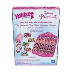 Hasbro Gaming Yahtzee Jr.: Disney Princess Edition Board Game For Kids Ages 4 And Up, For 2-4 Players, Counting And Matching Game For Preschoolers (Amazon Exclusive) -Folkmanis Toys Shop 51Iw1emIjuL