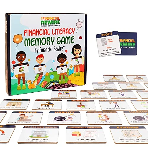 Financial Literacy Memory Matching Game, Fun And Educational Game For Children And Families, Financial Literacy Flashcards For Kids And Beginners 4 Financial Literacy Memory Matching Game, Fun And Educational Game For Children And Families, Financial Literacy Flashcards For Kids And Beginners - Image 2