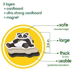 MAGDUM ZOO Animal Magnets For Kids -real LARGE Fridge Magnets For Toddlers- Magnetic EDUcational Toys Baby 3 Year Old Baby LEARNing Magnets For Kids- Kid Magnets Magnetic THEATRE-jungle Animal Magnets -Folkmanis Toys Shop 51JEC8AqMyL