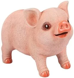 Piggy Bank Nursery Décor Keepsake Resin Pig Piggy Bank Coin Bank Money Box Saving Pig Shaped Coins Container Home Decoration Cute Money Box Series Container Piggy Banks Furniture Games (Color : B)