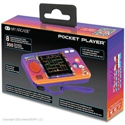 My Arcade Data East Pocket Player: Portable Gaming System With 308 Preloaded Retro Games, 2.75" Color Screen, Speakers (DGUNL-4127),Purple 7 My Arcade Data East Pocket Player: Portable Gaming System With 308 Preloaded Retro Games, 2.75" Color Screen, Speakers (DGUNL-4127),Purple -Folkmanis Toys Shop 51JciKgxeRL